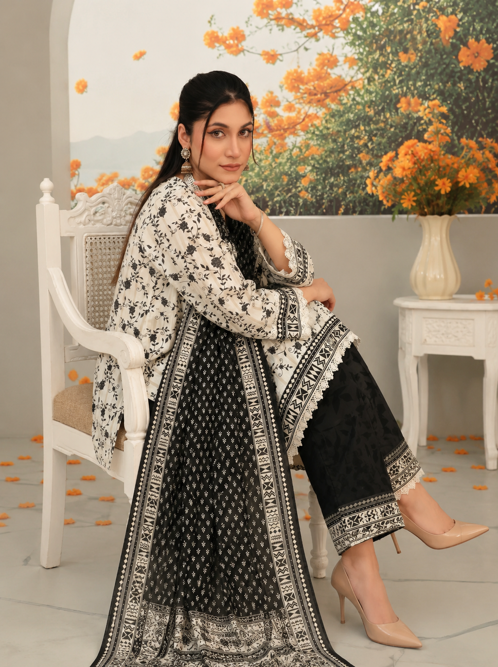 Lawn Digital Print 3PC Suit