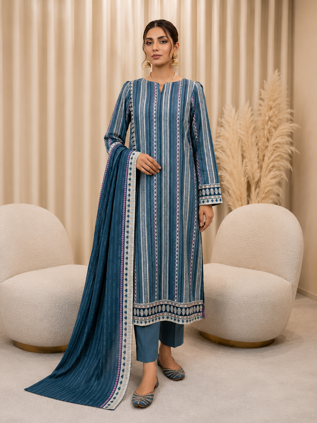 Premium Printed Summer Lawn Suit