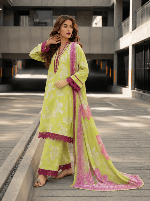 Airjet Printed Lawn Collection - Libaaso