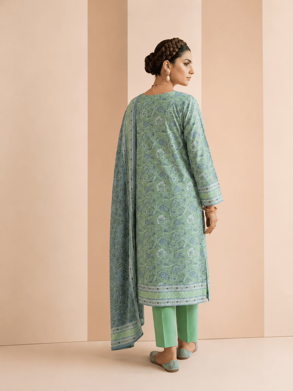 Elegant Printed Lawn 3PC Collection - Libaaso