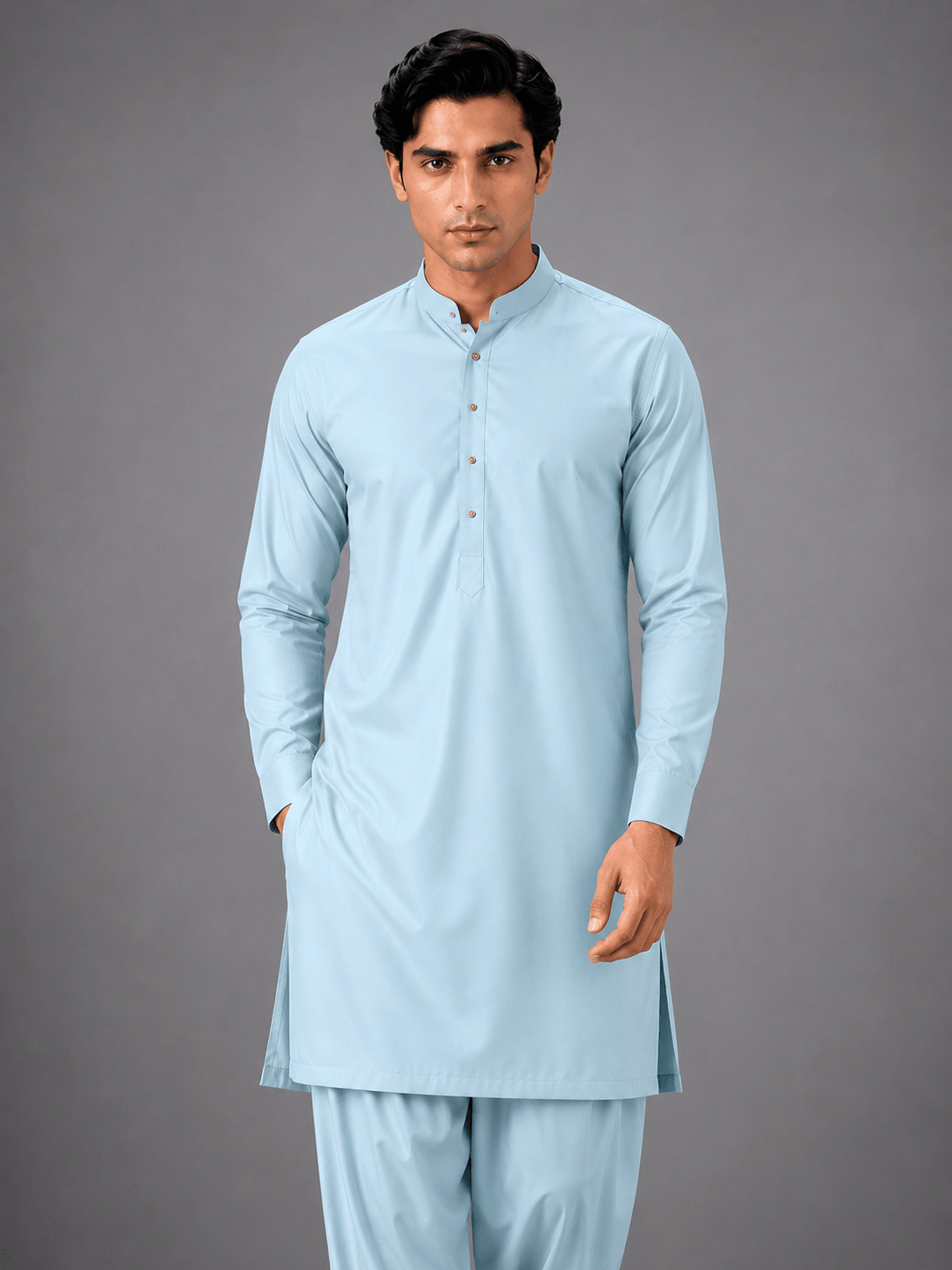 Luxury American Soft Cotton Men's Suit - Libaaso