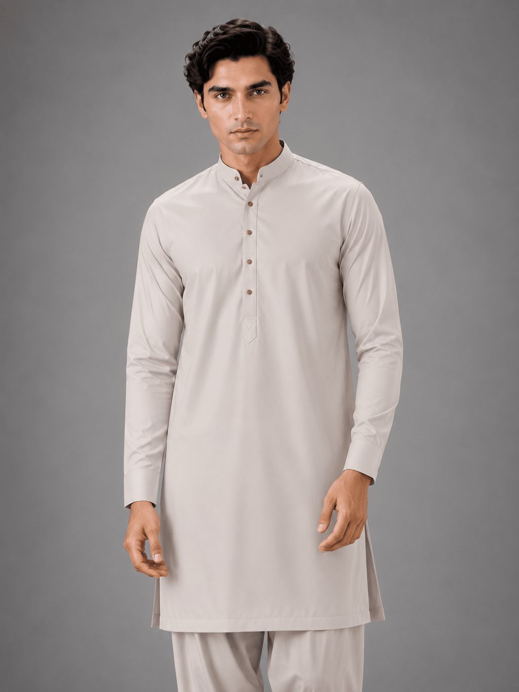Premium American Soft Cotton Unstitched Suit - Libaaso