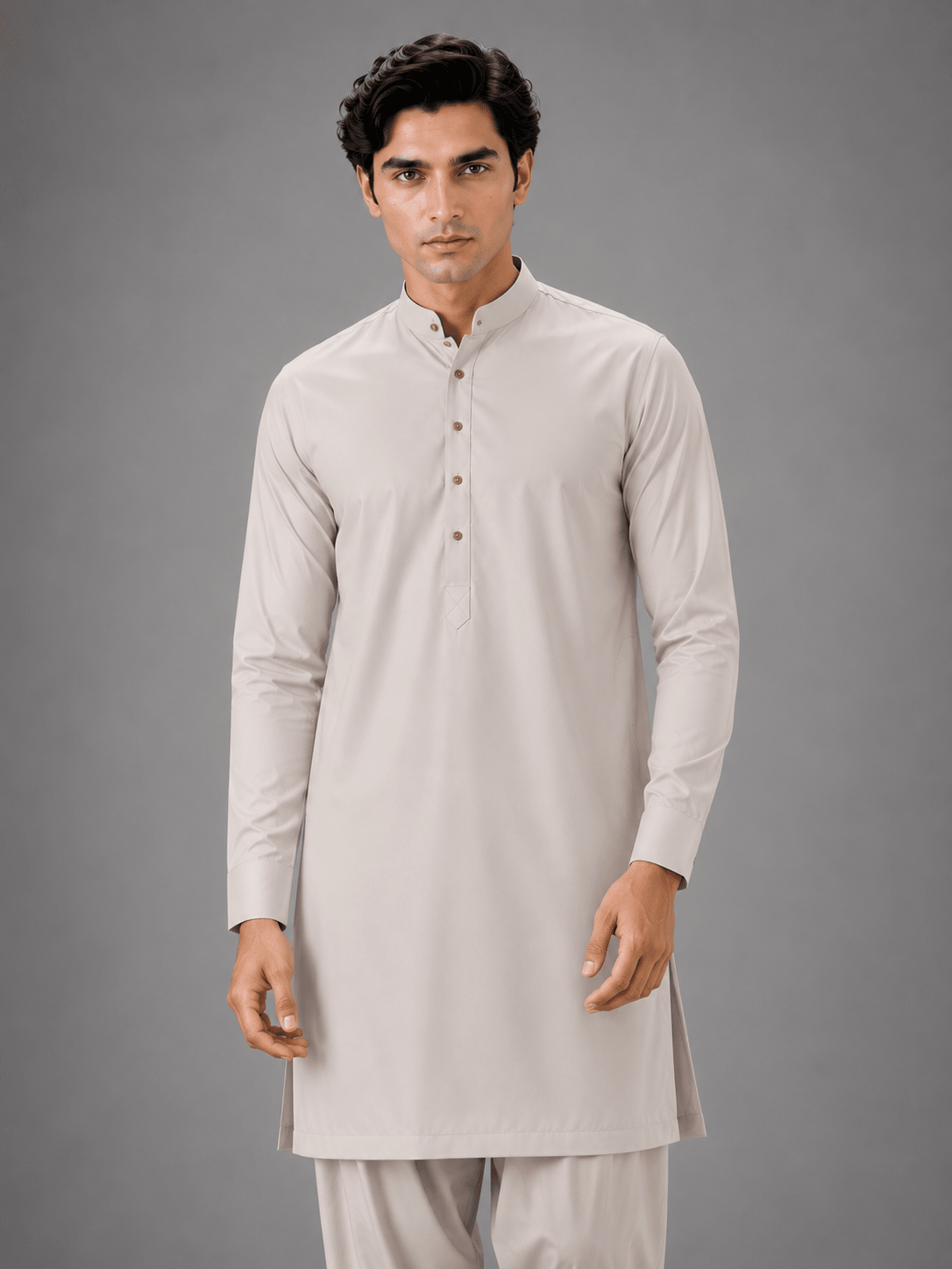 Premium American Soft Cotton Unstitched Suit - Libaaso