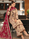 Premium Lawn Print 3PC Suit - Libaaso